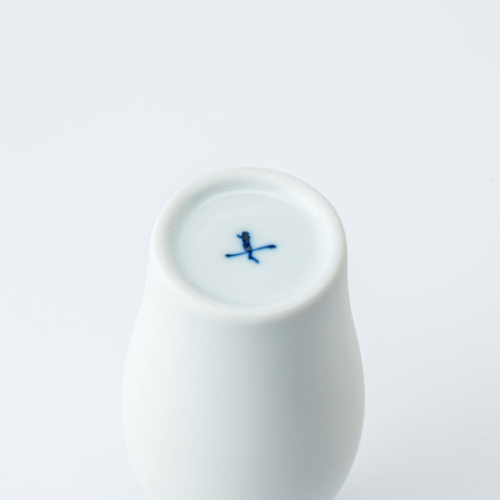 Blue Flower Sakura Tokkuri Sake Carafe