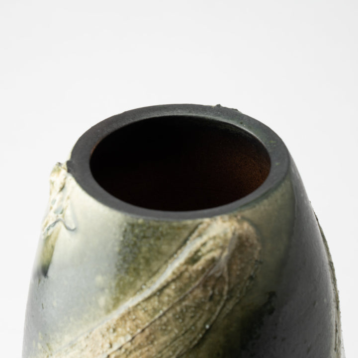 Ash Glaze Flower Vase