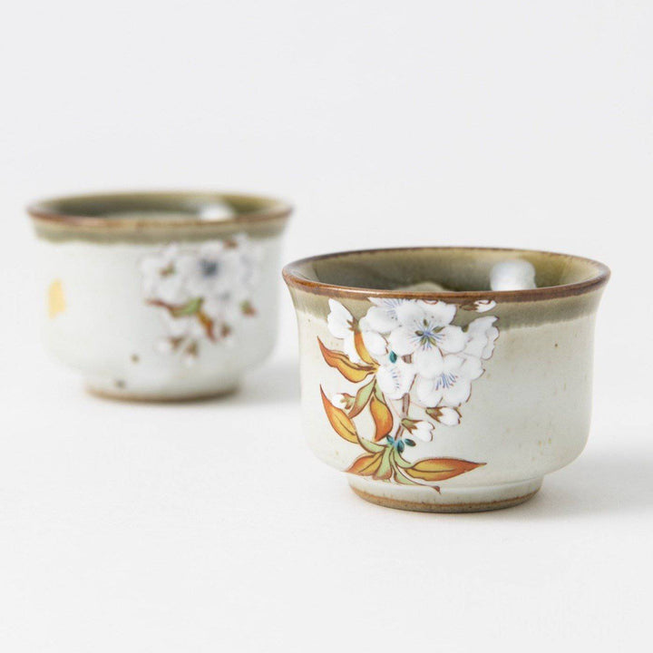 Sakura and Bird Sake Set