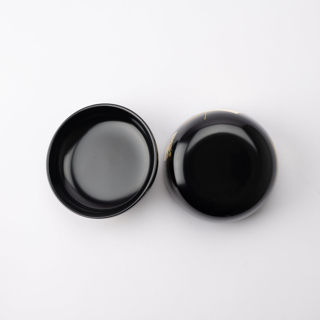 Black Autumn Flowers Candy Box