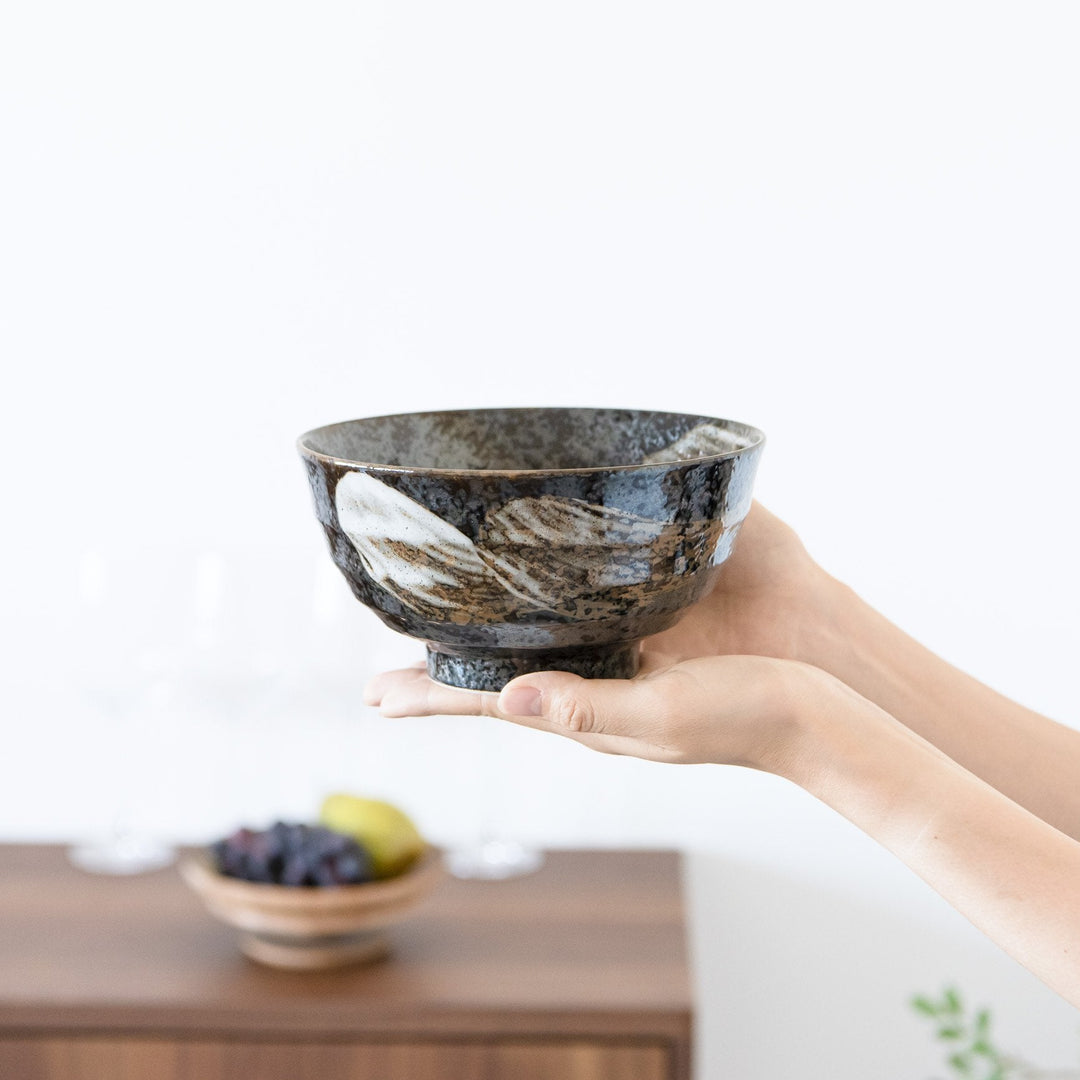 Brush Donburi Bowl 6.6 in