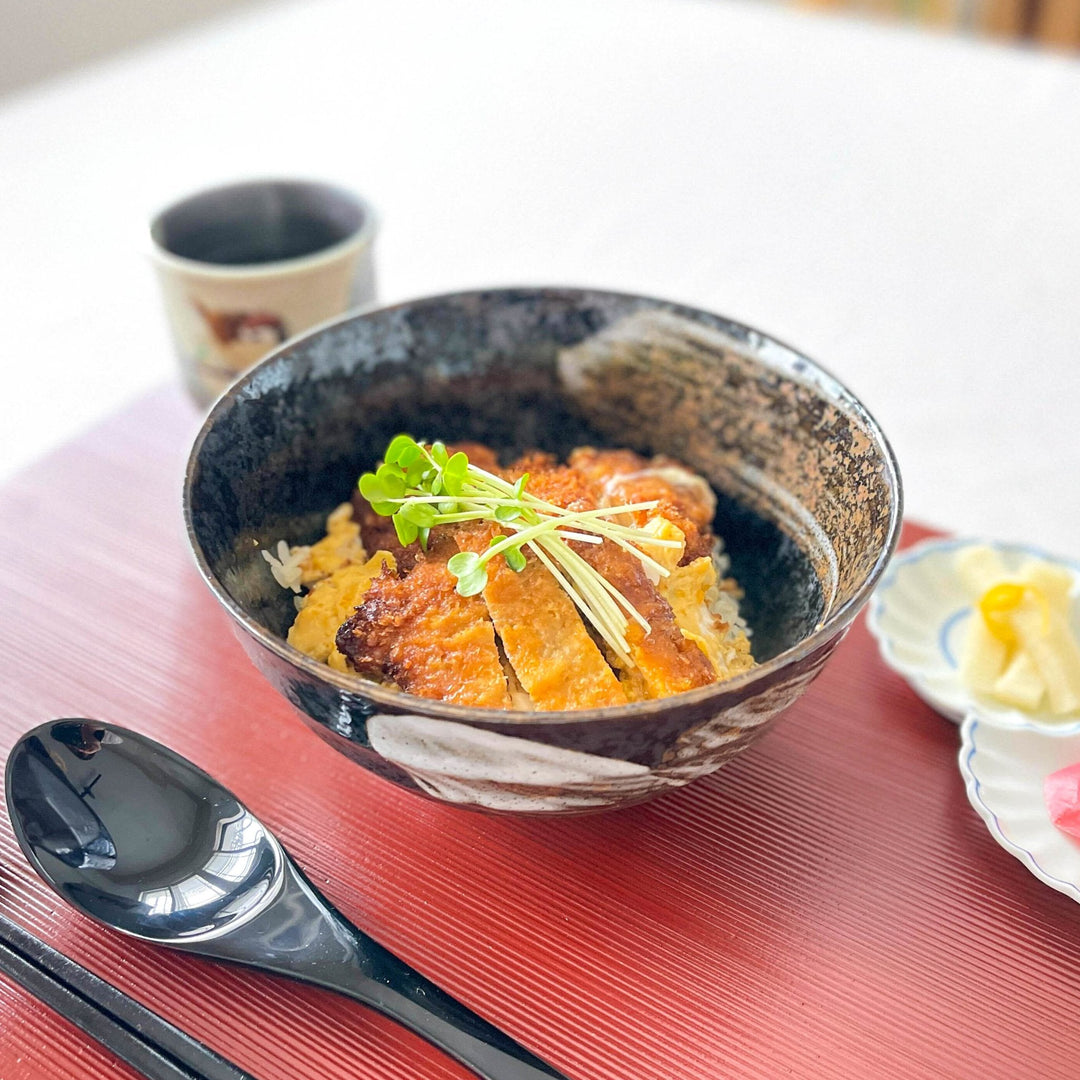 Brush Donburi Bowl 6.6 in