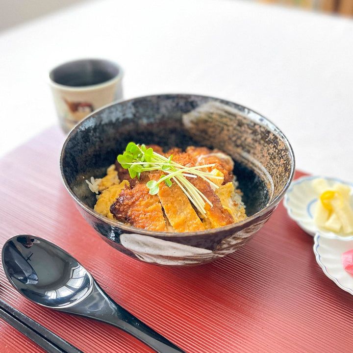 Brush Donburi Bowl 6.6 in