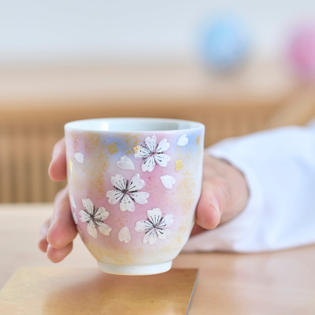 Flower Dance Japanese Tea Set