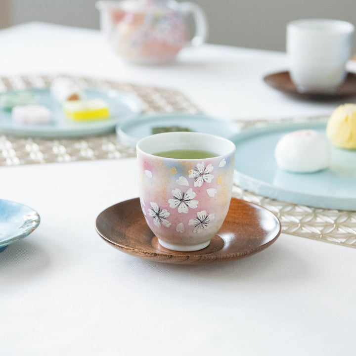 Flower Dance Japanese Tea Set