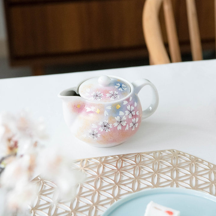 Flower Dance Japanese Tea Set