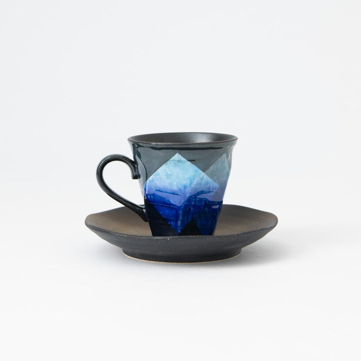 Ginsai Blue Cup and Saucer