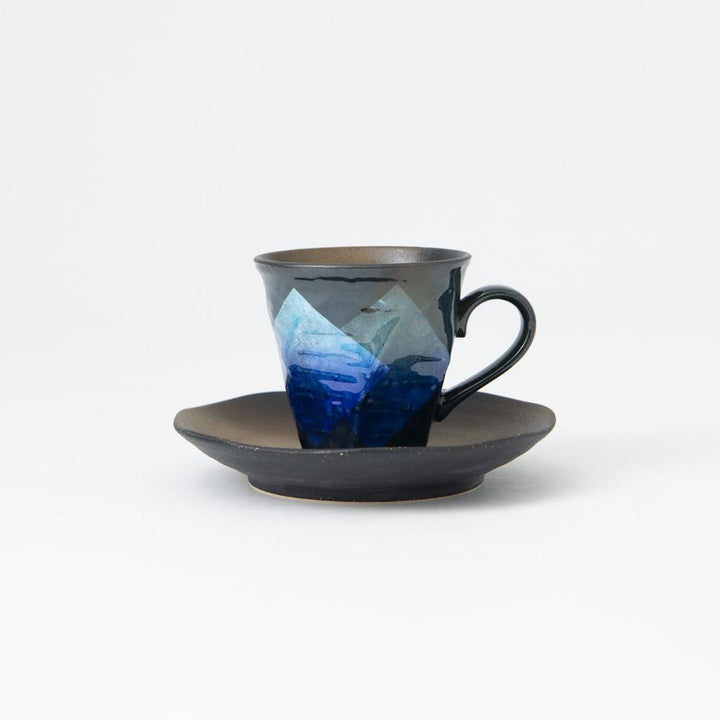 Ginsai Blue Cup and Saucer