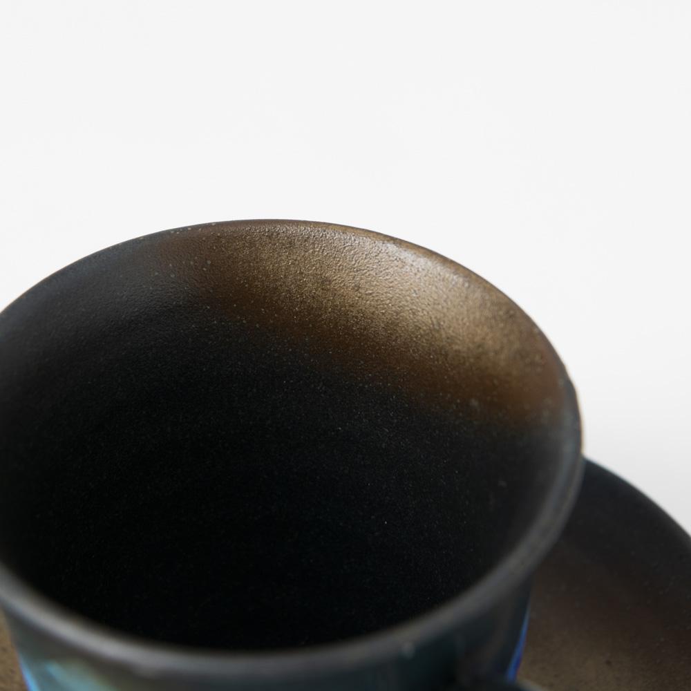 Ginsai Blue Cup and Saucer