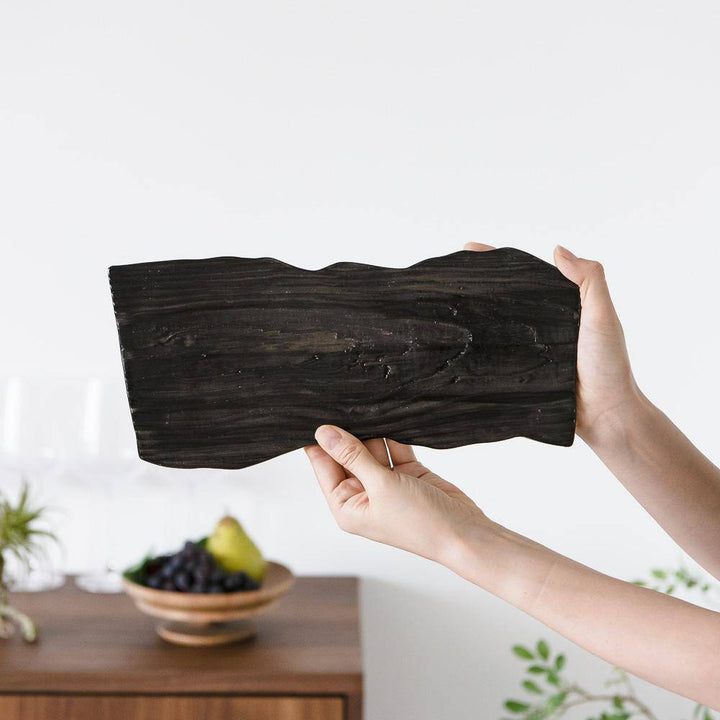 Wood Grain Rectangle Platter