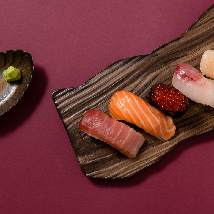Wood Grain Rectangle Platter