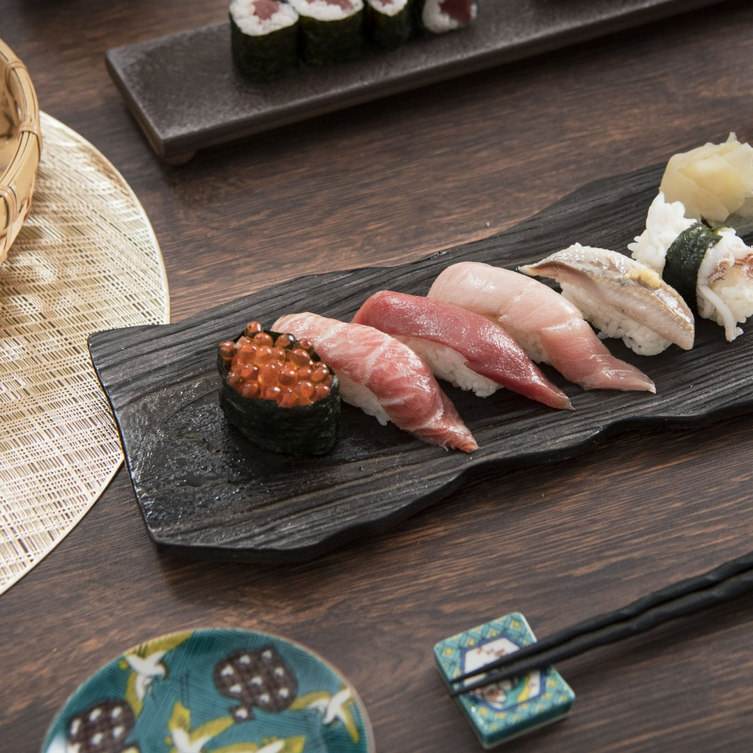 Wood Grain Rectangle Platter