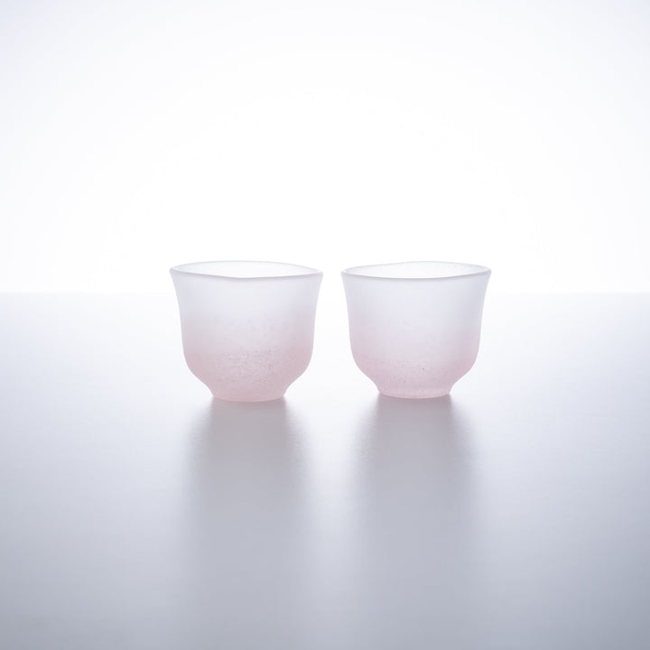 Pink Fubuki 3-Piece Sake Set