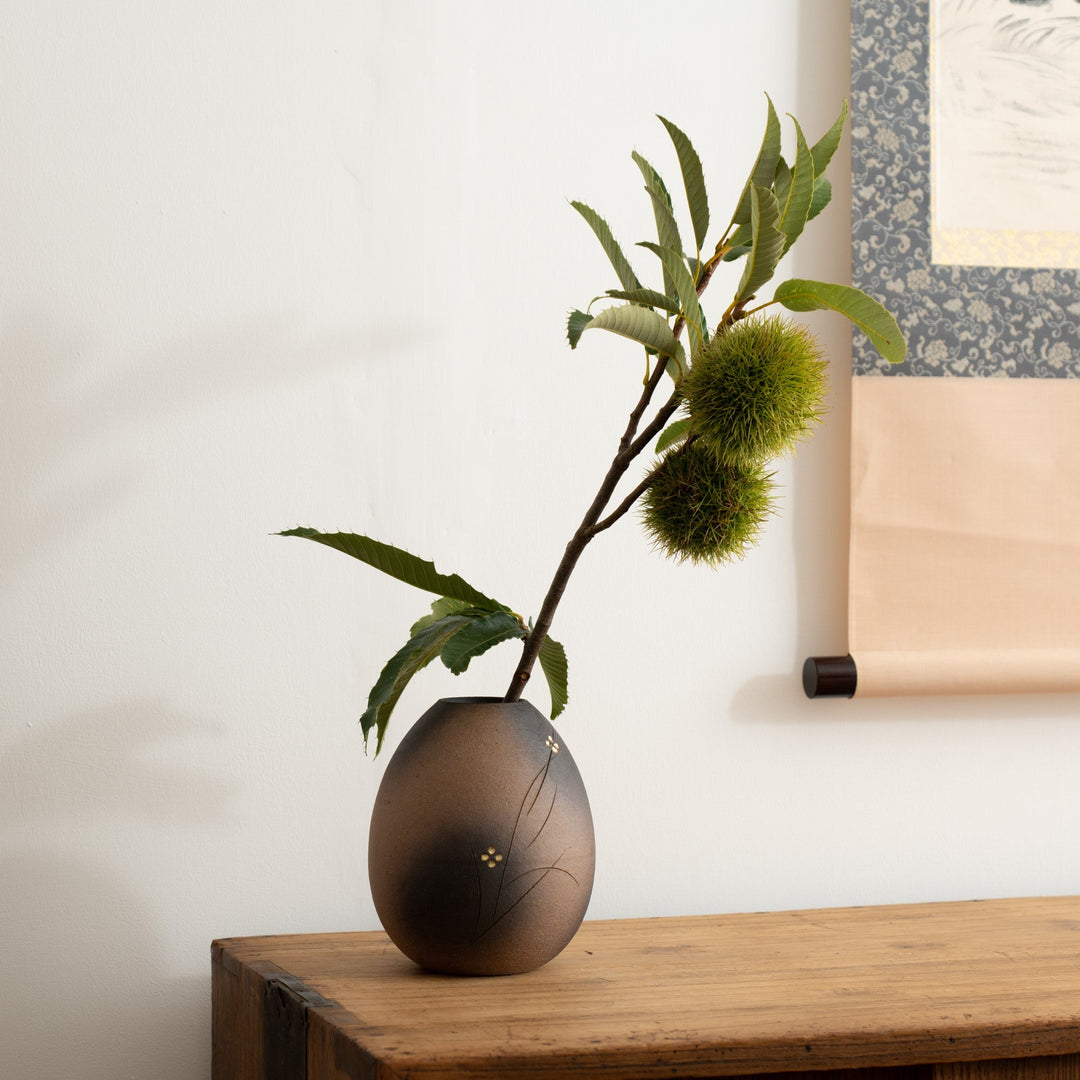 Jujube Flower Pattern Flower Vase
