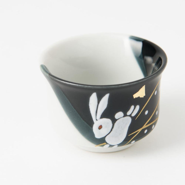 Jumping Rabbit Sake Set with Tray