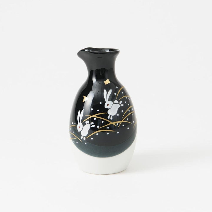 Jumping Rabbit Sake Set with Tray