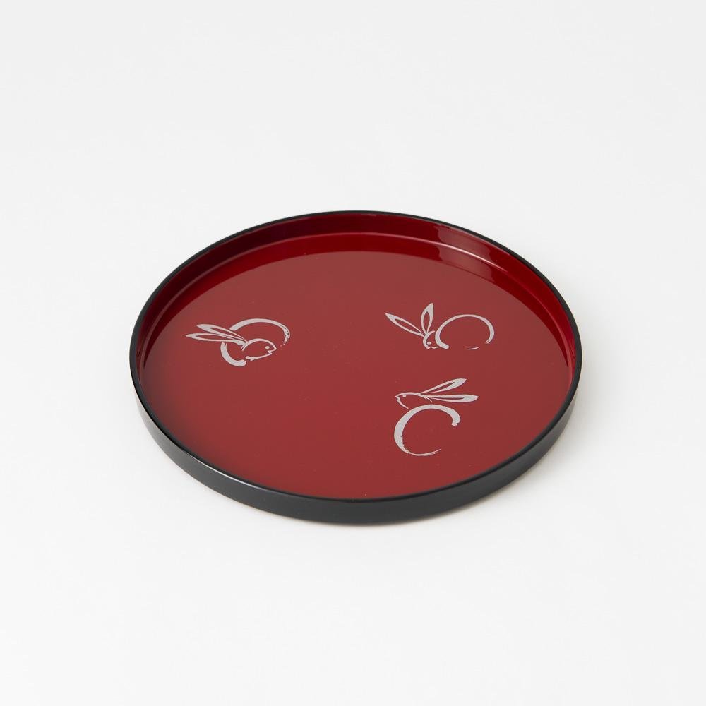 Jumping Rabbit Sake Set with Tray