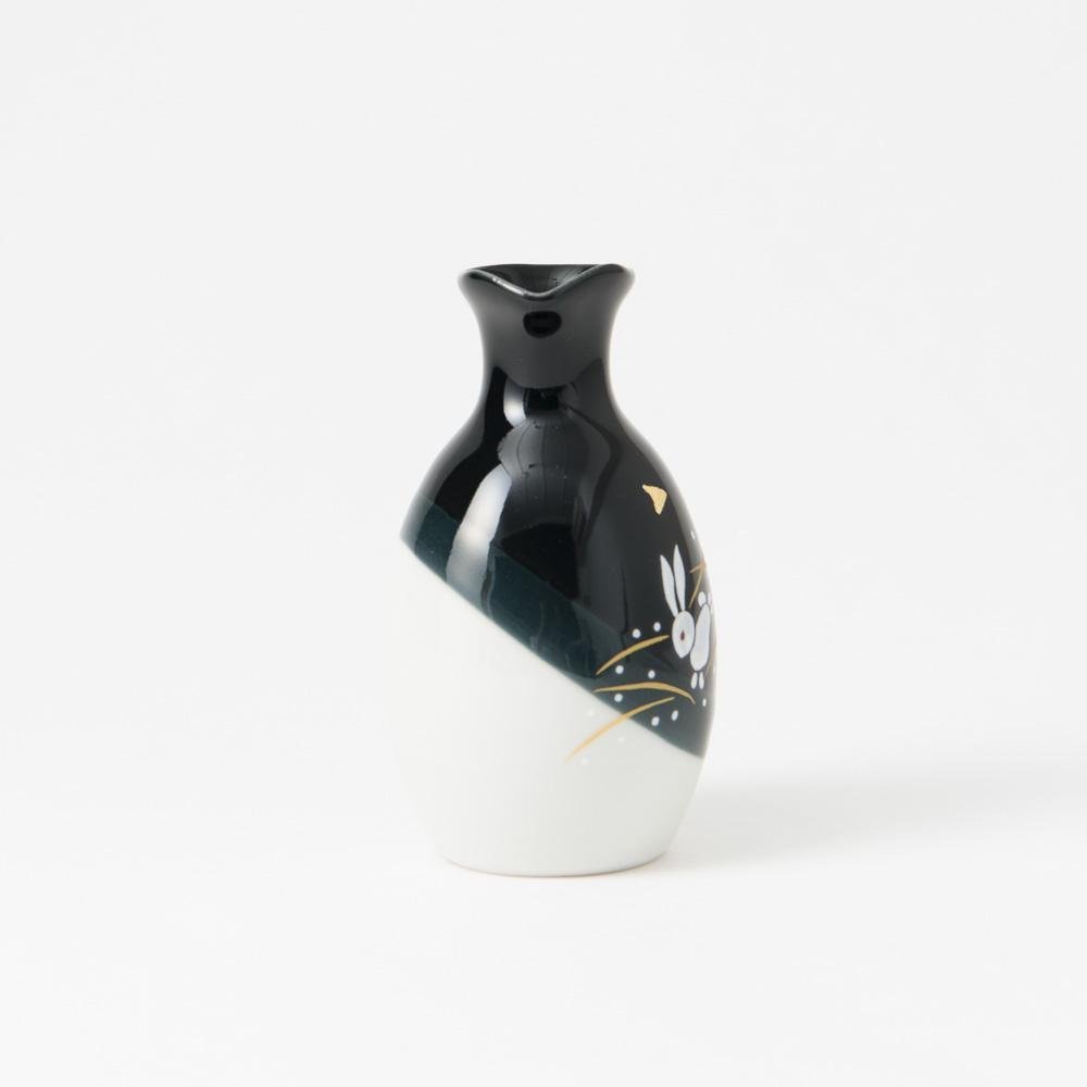 Jumping Rabbit Sake Set with Tray