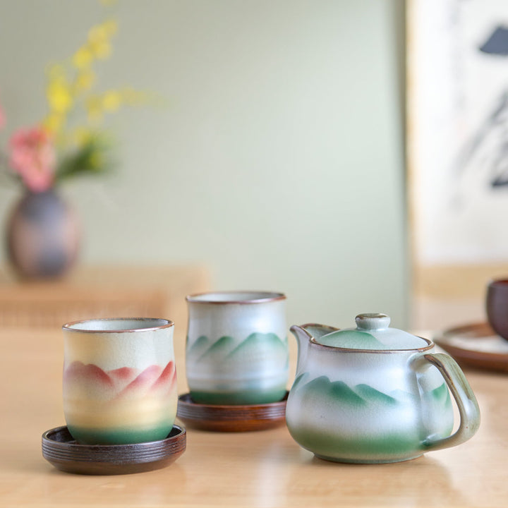 Renzan Japanese Tea Set