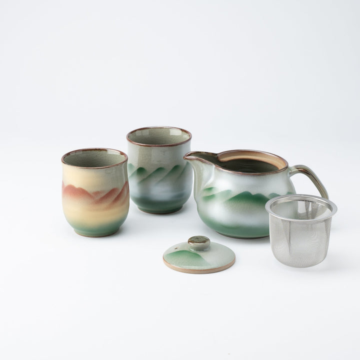 Renzan Japanese Tea Set