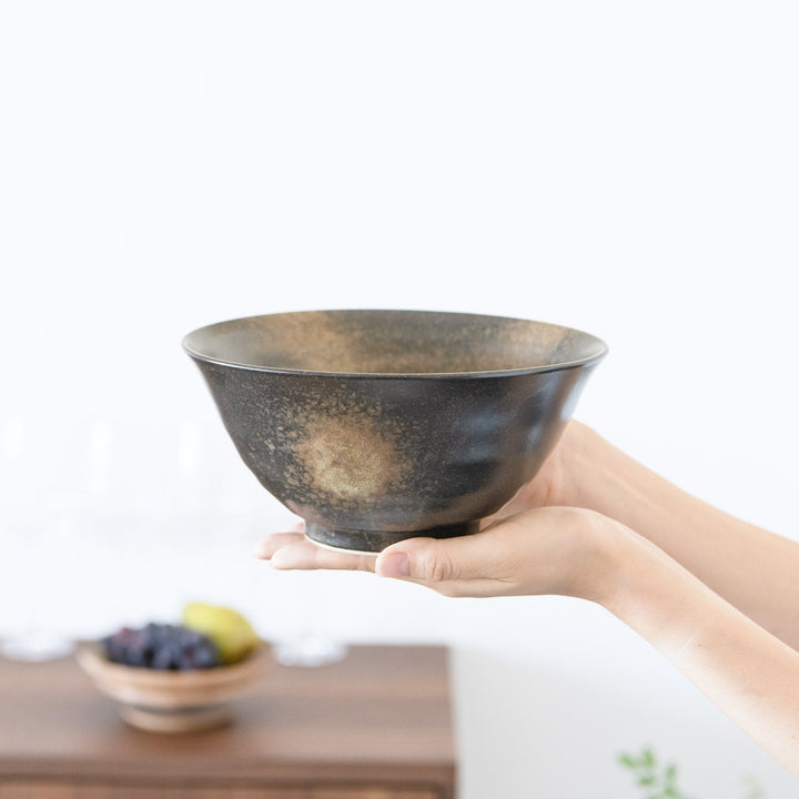 Ring Around the Moon Ramen Bowl 7.8 in