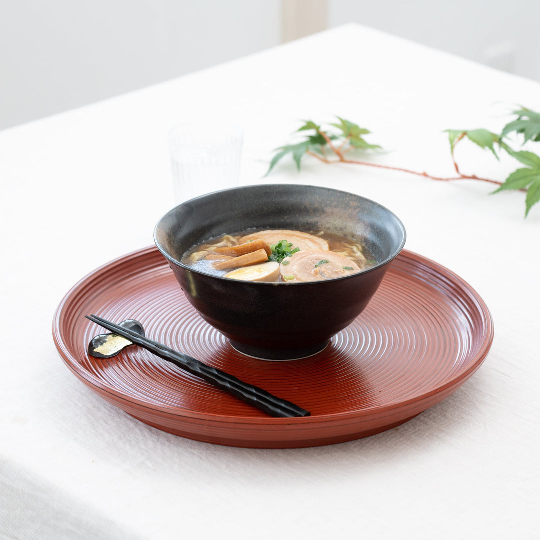 Ring Around the Moon Ramen Bowl 7.8 in