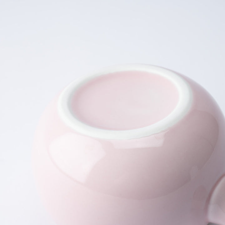 Lustrous Sakura Pink Japanese Teapot